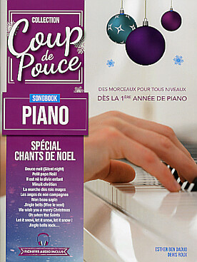 COUP DE POUCE PIANO SONGBOOK SPECIAL CHANTS DE NOEL