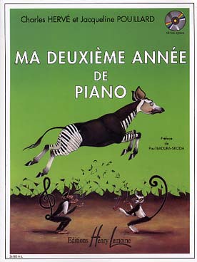 MA 2EME ANNEE DE PIANO CH HERVE J POUILLARD ED H.LEMOINE